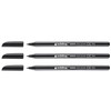 Edding 3 Colouring Pens Fine Tip 1200 Black 1mm
