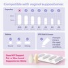 VWELL MaxComfort Tapered Vaginal Rectal Suppository Applicator Fits Most Prescription