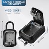 NBYT Portable Combination Lock Box House Key Hide Waterproof Key