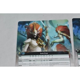 Games Workshop Psychic Awakening Phoenix Rising Data cards Jain & Drazhar Warhammer 40K Eldar