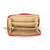 Baroncelli Leather Wallets For Women Size Large (red plain big)