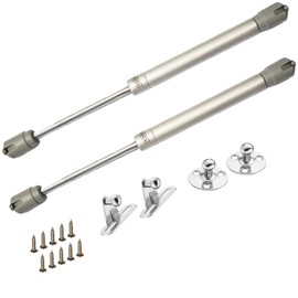 ZFYQ Gas Spring Gas Strut Lift Stay Support for Kitchen Cabinet Cupboard Door Soft Close Hinge 100N (2)