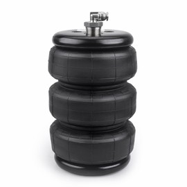 ZHSYMX Universal Air Suspension Spring Triple Bellow Standard 2600 lb 1/2"npt Single Port Air Ride Strut Assembly universal for most brand trucks 3E2300