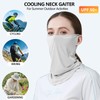Summer Ice Silk UPF 50+ Face Mask & Neck Gaiter