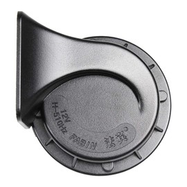 FARBIN Polaris Horn Kit 12v DC Auto Snail Horn Kit with White Lighted Horn Button,Compatible with ATV,UTV,RZR,Arctic Cat Wildcat,Kawasaki Teryx,Yamaha Rhino,etc