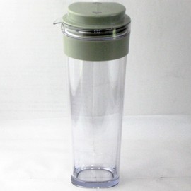 Nagao Cold Water Bottle, 3.3 fl oz (1.1 L), Green, Horizontal Mount, Heat Resistant, Can Be Used with Hot Water, Made in Japan