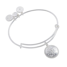 Alex and Ani Sand Dollar Charm Bangle