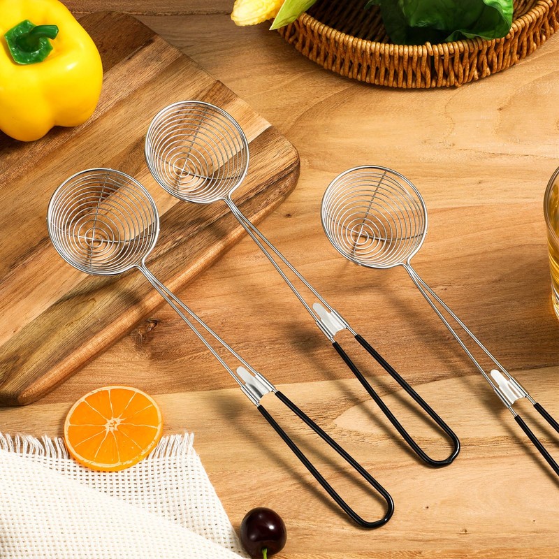 Geiserailie 4 Pieces 6 Pieces Hot Pot Kit Strainer Scoops