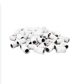 Medicool White Sanding Band (100/box) for Manicure and Pedicure Nail Drill | SBMW.100