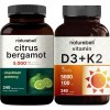 Naturebell Vitamin D3 5000IU with K2 MK7 100Mcg & Citrus