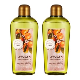 fruit country Kwailnara Eco Ennea Argan Moisture Body Oil Moist Highly Moisturizing Nutritious Smooth 200ml, 2 pcs. / 과일나라 에코에니어 아르간 모이스처 바디오일 촉촉한 고보습 영양 매끄러운 200ml, 2개