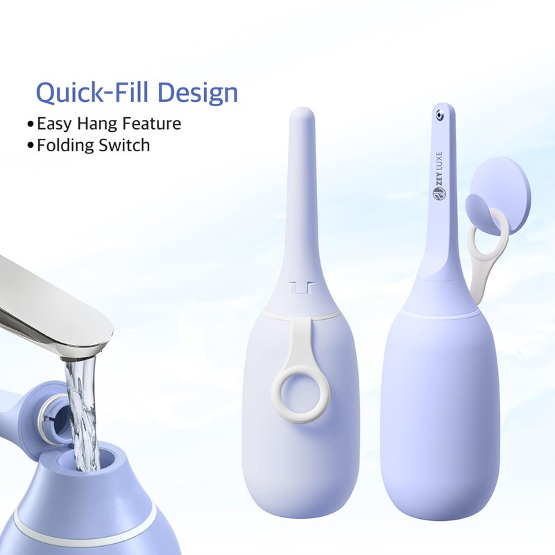 ZEY LUXE Upgraded Handheld Travel Bidet, Peri Bottle – Strong