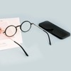 KoKoBin Ultradünne ultraleicht Anti-Blaulicht Lesebrille mit Etui Tragbare Anti-Glare-Brille (Schwarz,