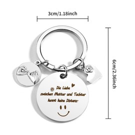 Hightopup Mother's Day Gift Keyring Gifts for Mum Birthday Gift for Mum Gift for Mum Gift, Mom4