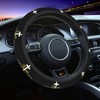 Jesus Christian Faith Cross Car Steering Wheel Covers,Soft Steering Wheel