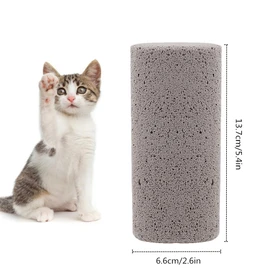 Plzoslly 2 Pack Pet Hair Remover for Cat Hair Removal, Pet Fur Remover Pumice Stone for Dog Hair Removal, Remove Dog Cat Hair Quickly from Carpet, Furniture, Car, Bedding and Clothing