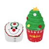 TOYANDONA 2pcs Christmas Bath Towels, Soft and Absorbent, Xmas Tree