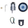 Encoder Motor Set Kit 6mm Shaft with Mounting Bracket for