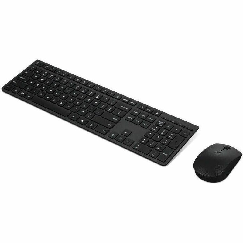 Lenovo Professional Wireless Rechargeable Combo Keyboard and Mouse -US English