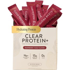 Clear Protein – Natural Protein Supplement with Electrolytes, Smooth Texture, Easy to Mix, 14 Servings, Clean Formula for Better Absorption