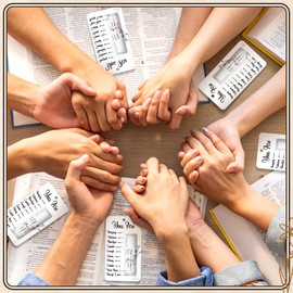 Sacubee 5 Pack Christian Religious Gifts Bulk Bible Verse Lip Balms 5 Flavor for Women Men Christian Religious Church Party Favors with Scripture Inspirational Gifts for Coworkers Staff (Classic)