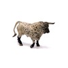 Deqube Bravo Sabanado Trotando Bull Figure, White, 17 x 8