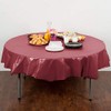 Creative Converting Burgundy Red Round Plastic Tablecover Tableware items