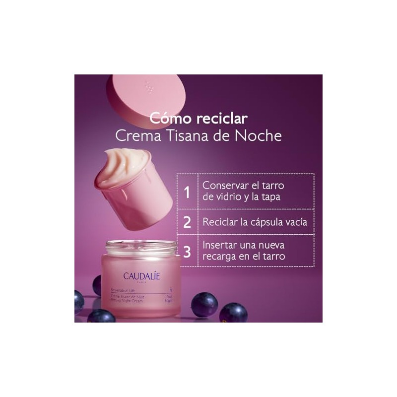 CAUDALIE Resveratrol-Lift Crema de Noche Alternativa a Retinol - 50