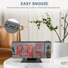 Ankilo Projection Alarm Clock, Digital Alarm Clock with Temperature &