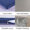 MICUSHION 30 x 14 inch Piano Bench Cushion for Indoor