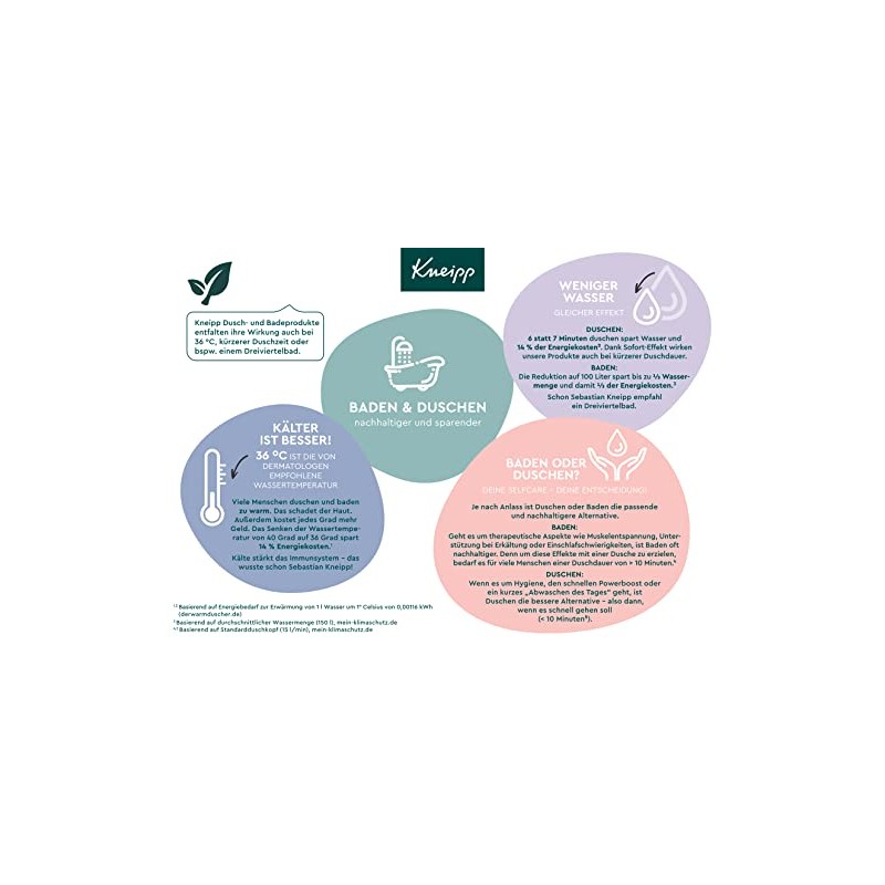 Kneipp Schäumendes Badesalz Abschalten 80 g (1 x 0.08 kg)