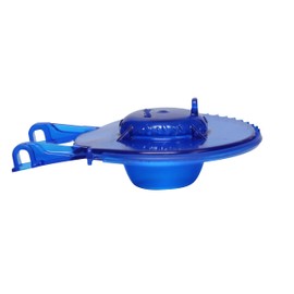 Fleximatic 2416 Sapo Flap. Color azul de 3"