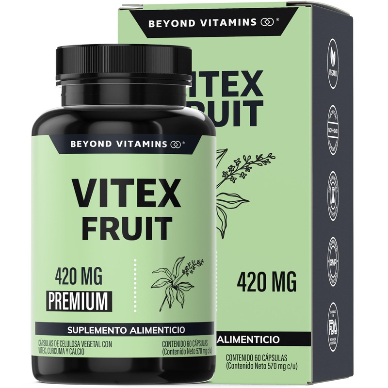 Beyond Vitamins | Vitex Fruit 420mg | Vegano | 1