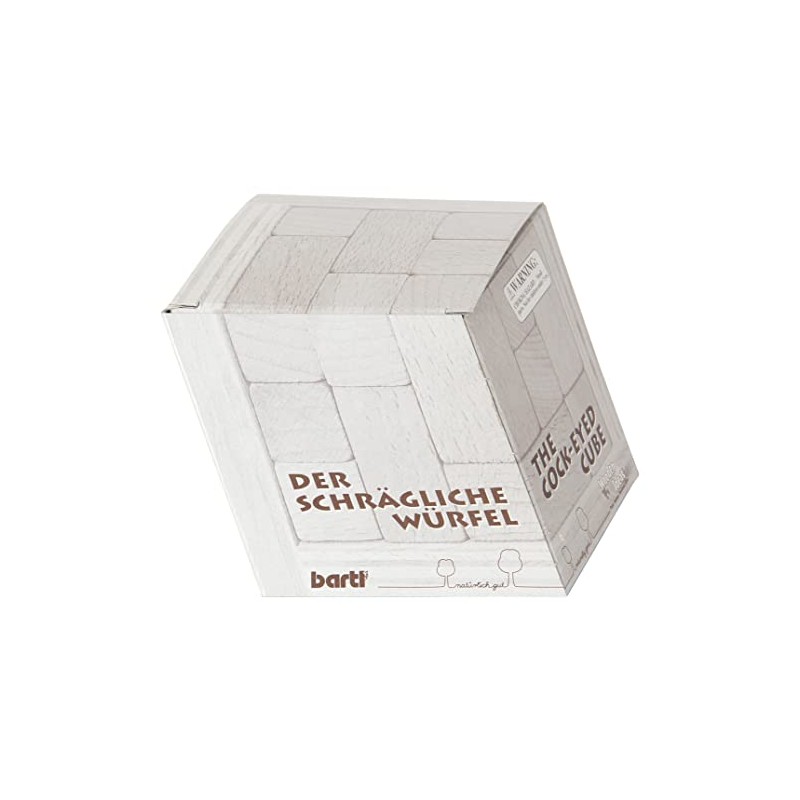 Bartl 103355 Oblique Dice, The Cube of You Confused