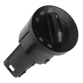 Headlight Fog Light Switch 6Q0941531C Replacement Caddy 2KA 2KH 2CA 2CH 2005-2010 Heavy Duty ABS Practical Icon Mark