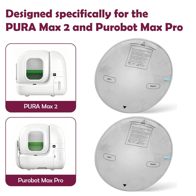 Cat Litter Box Pad for PURA Max 2 and Purobot