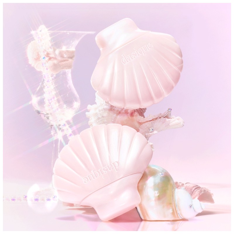DASIQUE Glowy Shell Base 50ml [Twinkle Mermaid Collection]