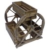 Leigh Country TX 93968 Wagon Wheel Outdoor Planter