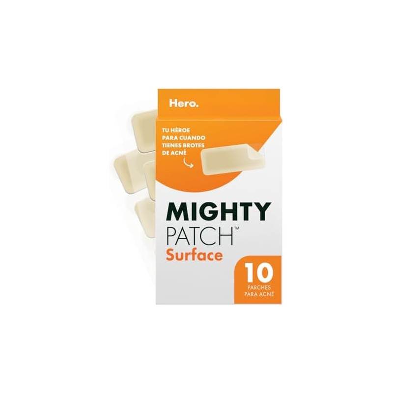 Hero Parches para Acné Mighty Patch Surface, Caja con 10