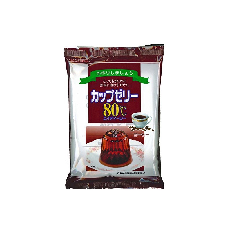 Kantenpa Cup Jelly, Coffee, 3.5 oz (100 g) x 2
