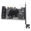 Hard Disk Expansion Card 6.0 Gbps PCIE to SATA 6G