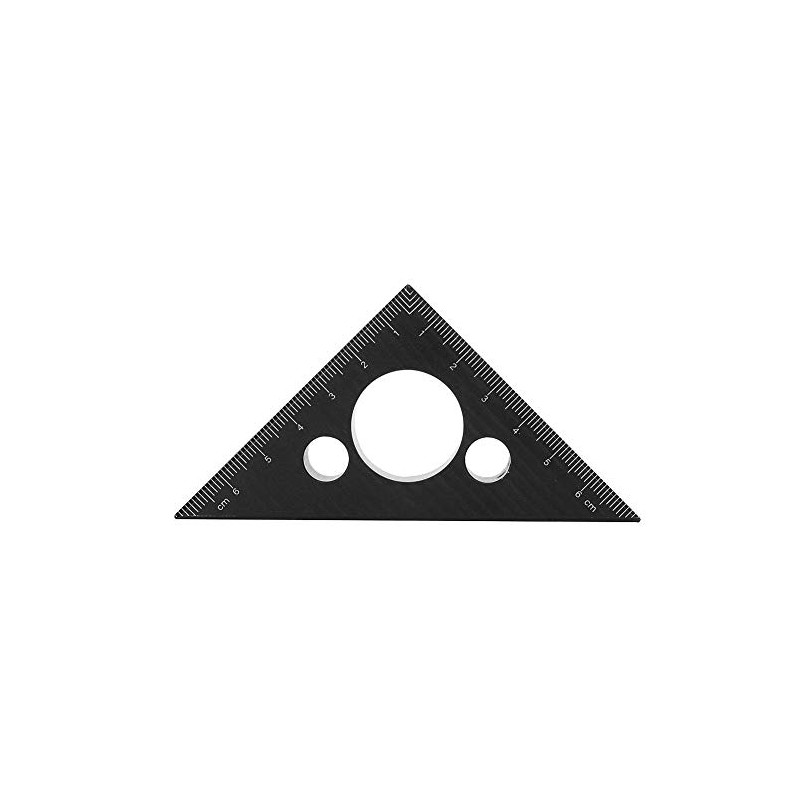 Ruler Thickened 45 Degree Aluminium Alloy Triangle Angle Ruler Woodworking