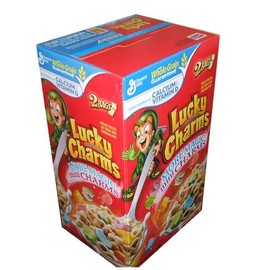 General Mills Lucky Charms Cereal 44 Ounce Value Bulk Box Cereal