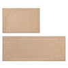 BEQHAUSE Kitchen Rugs Non-Slip Washable Rug Sets of 2, Machine