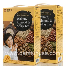 DAMTUH Bundle Walnut Almond Adlay Powdered Tea 50 pcs x 2 Boxes
