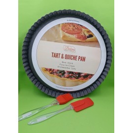 Baking Solutions 10 inch Tarte & Quiche Removable Loose Bottom Non-Stick