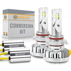 9005 High Beam Bulb kit for 2024 Ford F450-F550 Plug and Play 6000K 22,000 Lumens w/Canbus Built-In Error Free (Pack of 2) Fog Light
