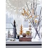 Bloomingville Milan Decorative Tree, Paper, Green, Diameter 11 x Height