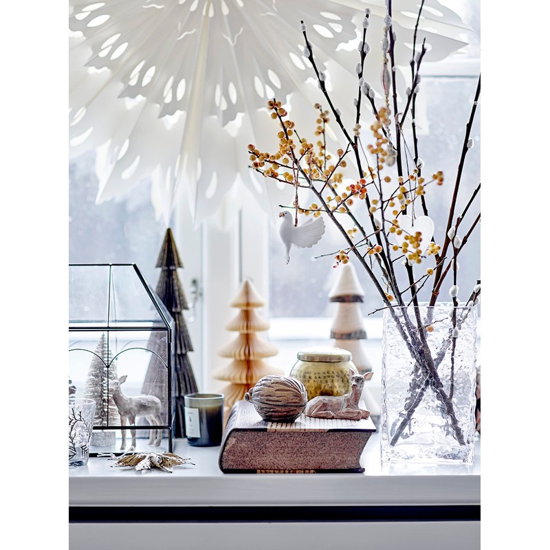Bloomingville Milan Decorative Tree, Paper, Green, Diameter 11 x Height