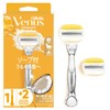 VENUS Razor Razor with Soap, Coconut Scent, Moist Skin Body,